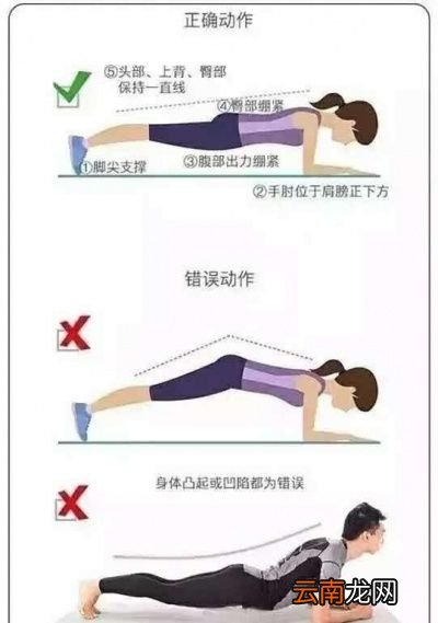 平板支撑的动作要领