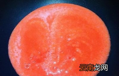 自制番茄酱的方法