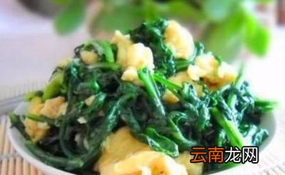 茼蒿炒蛋做法一