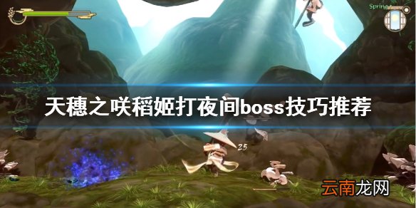 天穗之咲稻姬打夜晚boss有什么技巧 天穗之咲稻姬打夜间boss