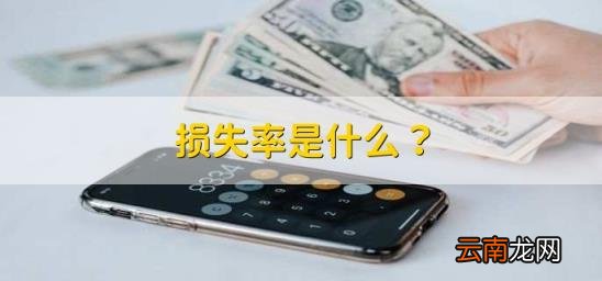 损失率是什么 损失比率怎么算