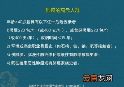 哪些肺结节有可能是肺癌
