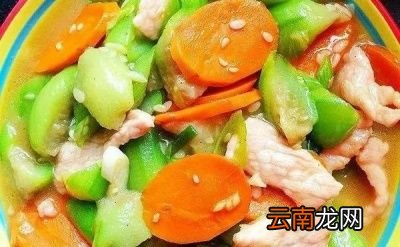 丝瓜不能炒肉丝的具体原因
