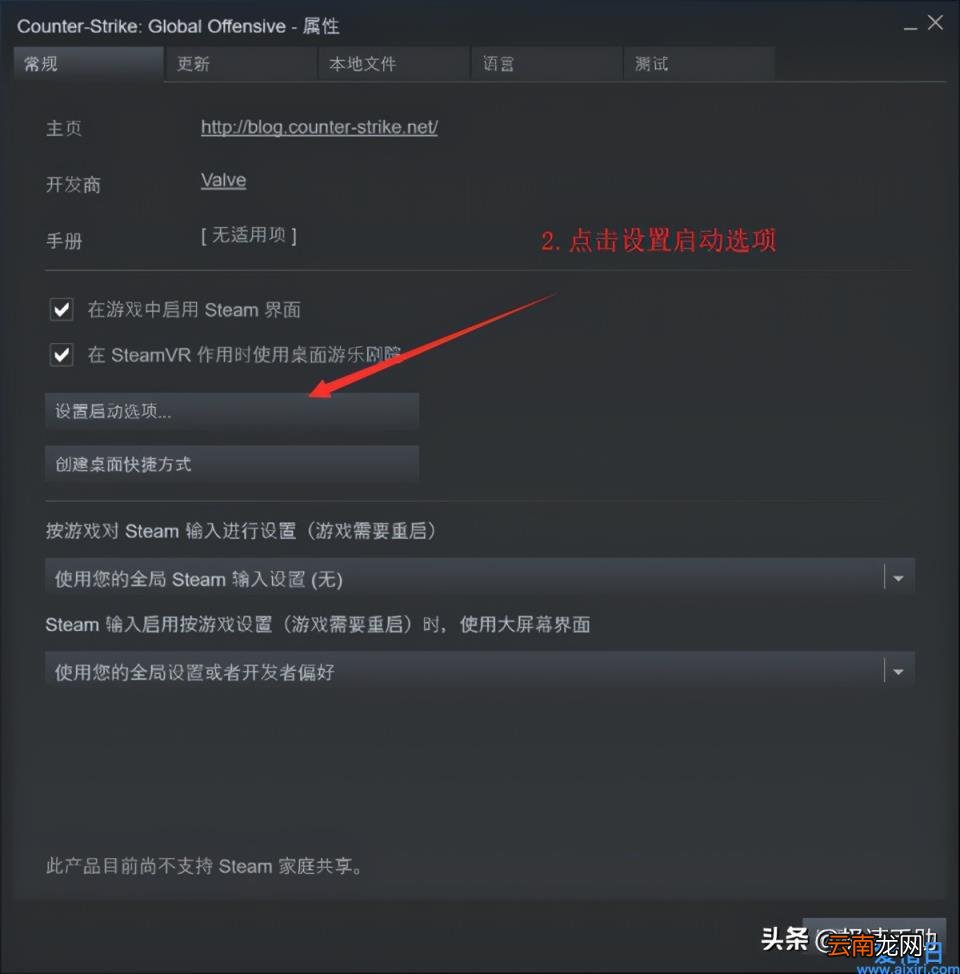 csgo怎么更改启动项 csgo启动项怎么设置