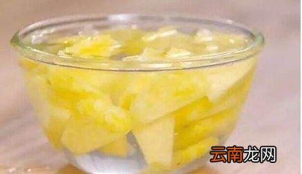 凤梨还要在盐水里泡吗
