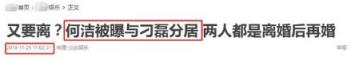 何洁现任丈夫 何洁老公是谁