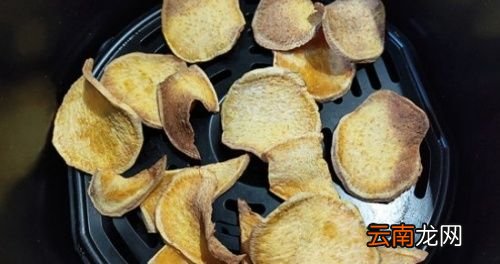 空气炸锅红薯片烤多久
