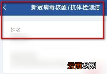 自己怎么查询核酸结果