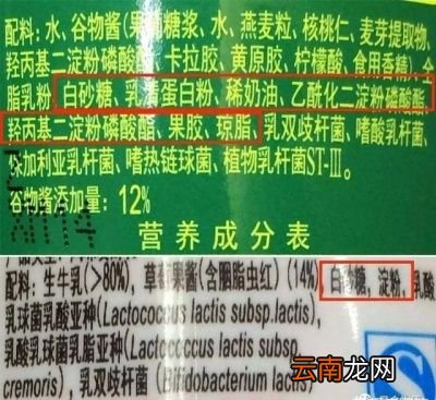 我国儿童酸奶糖分情况如何