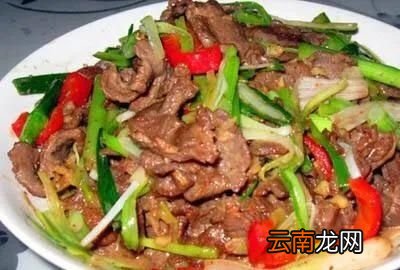 一盘好吃的炒牛肉做法