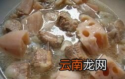 莲藕排骨汤做法小技巧