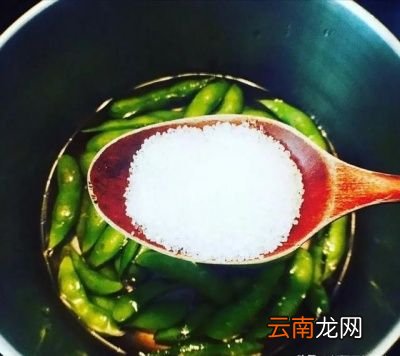 水煮毛豆的做法