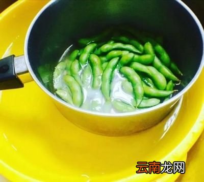 水煮毛豆的做法