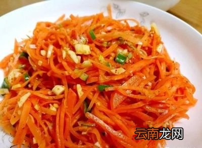 “凉拌胡萝卜丝”制作技巧