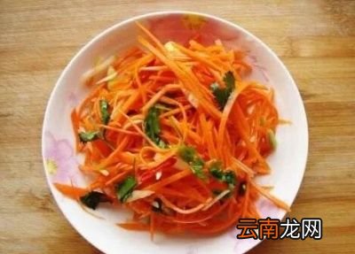 “凉拌胡萝卜丝”制作技巧