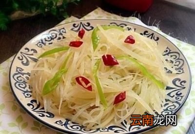 醋溜土豆丝的做法