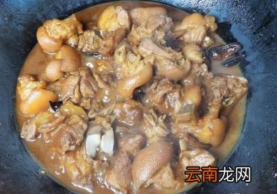 红焖猪脚的烹饪方法