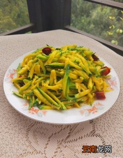 清炒嫩南瓜的做法
