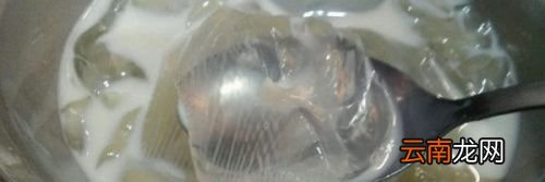 白凉粉水多了会不凝固吗