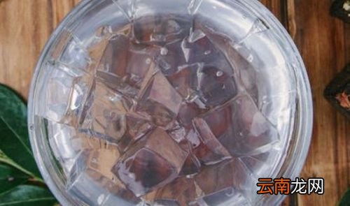 白凉粉水多了会不凝固吗