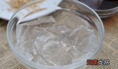 白凉粉水多了会不凝固吗
