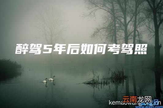 醉驾5年后如何考驾照