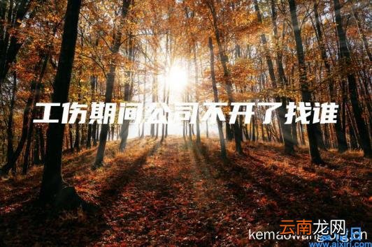 工伤期间公司不开了找谁