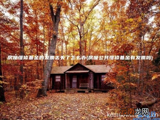 房屋维修基金的发票丢失了怎么办 房屋公共维修基金有发票吗