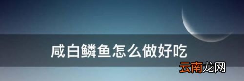 咸白鳞鱼怎样做