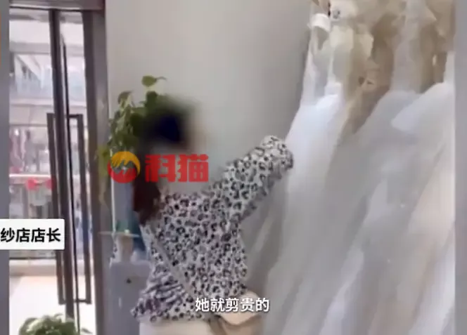 “赔就是了！”重庆一孕妇在婚纱店怒剪32件婚纱，事后道歉：特别后悔