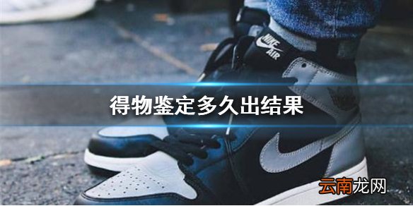 得物鉴定多久出结果 得物鉴定时间介绍