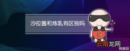 沙拉酱和炼乳有什么不同 甜奶素沙拉酱是炼乳吗