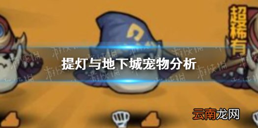 提灯与地下城70级宠物哪个好 提灯与地下城70级宠物分析