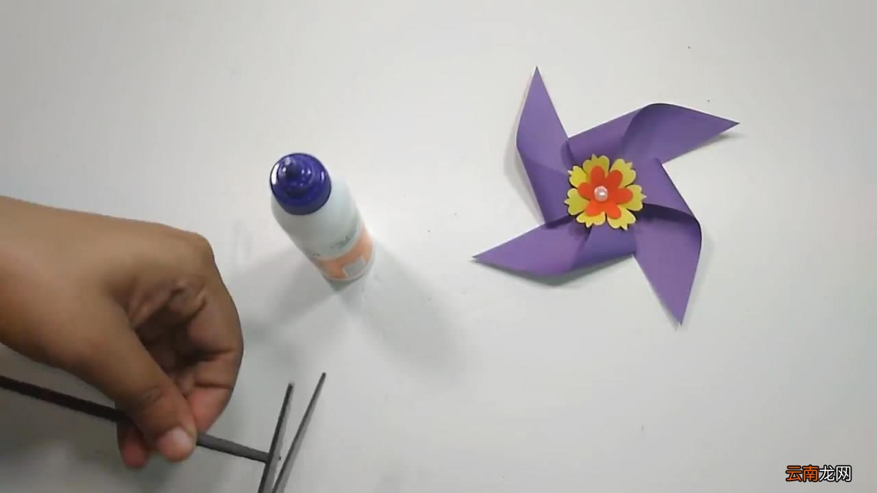 风车制作方法过程步骤图 风车的做法手工制作步骤