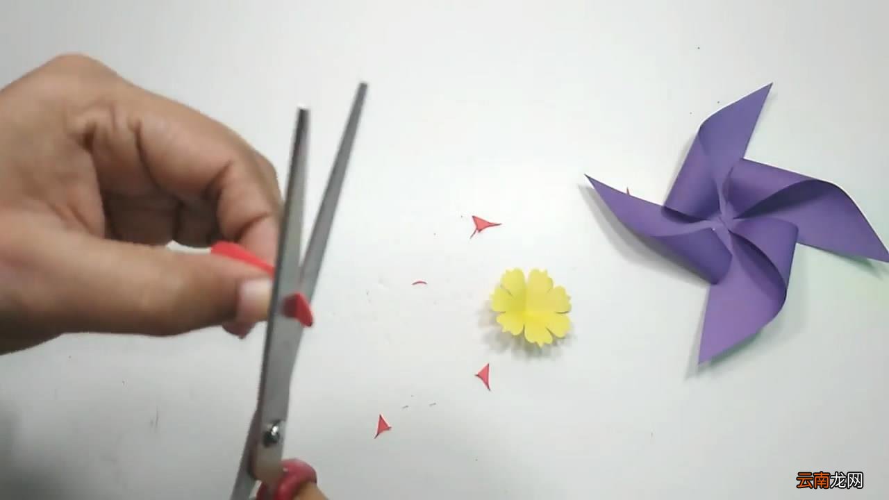 风车制作方法过程步骤图 风车的做法手工制作步骤
