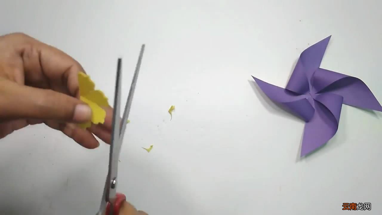 风车制作方法过程步骤图 风车的做法手工制作步骤