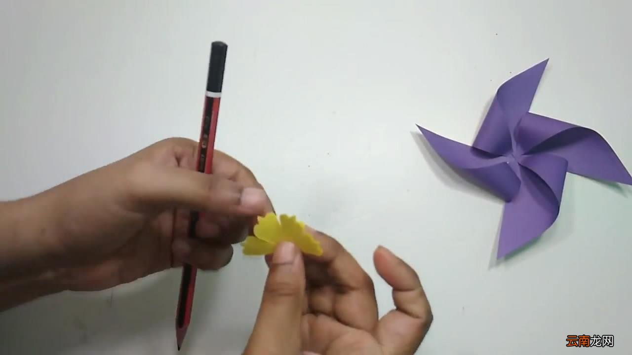 风车制作方法过程步骤图 风车的做法手工制作步骤