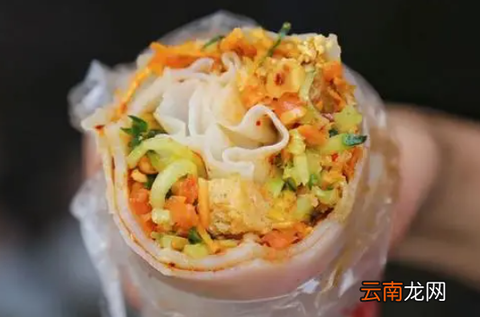 卷凉皮的热量是多少
