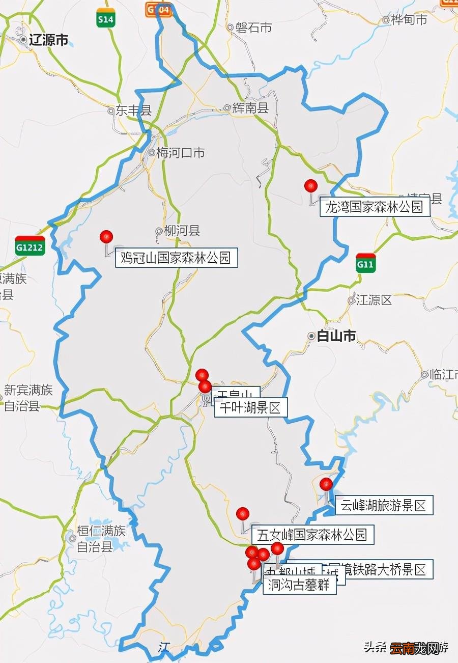 通化旅游景点排名前十及行程路线 通化旅游景点排名前十