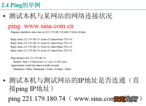 网络排错的常用命令是什么