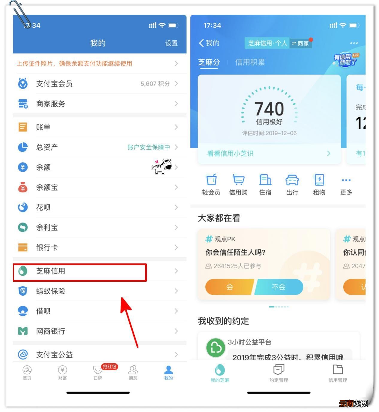 我的信用分怎么查 支付宝信用分怎么查