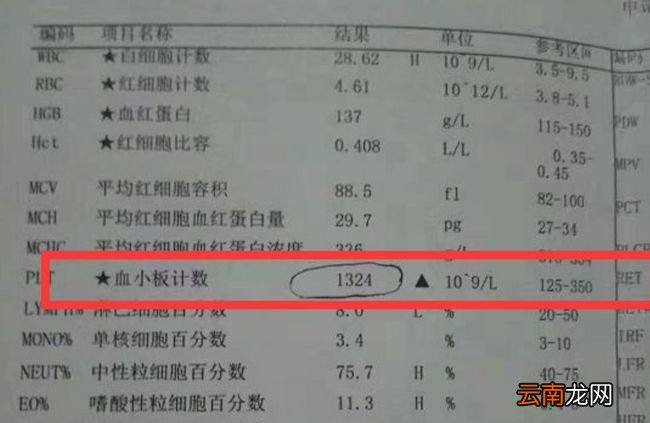 血小板高是怎么回事?