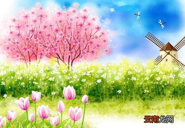 春天的画怎么画 春天儿童画