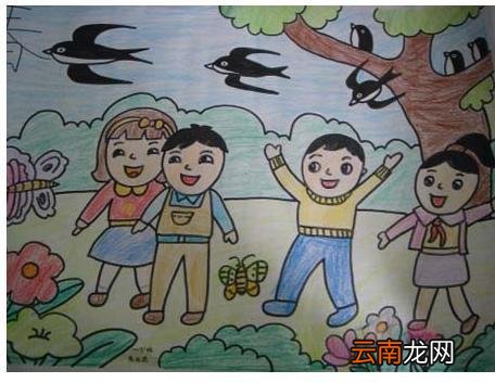 春天的画怎么画 春天儿童画