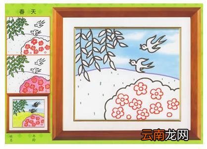 春天的画怎么画 春天儿童画