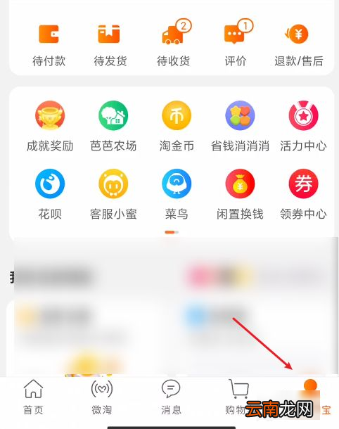 淘宝省钱卡在哪里找