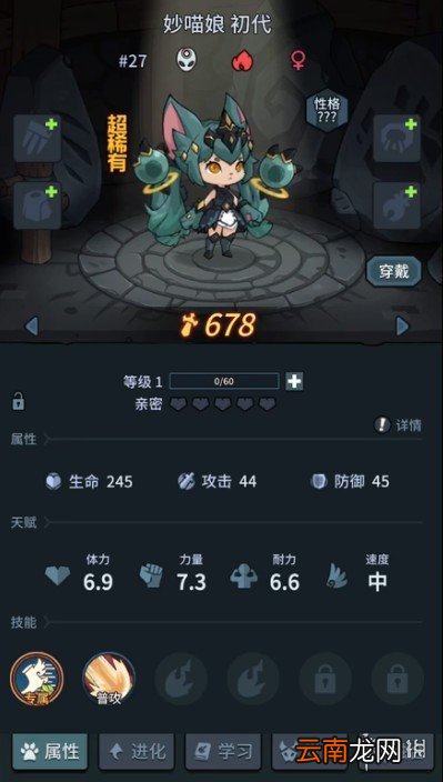提灯与地下城妙喵娘怎么样 提灯与地下城妙喵娘属性介绍