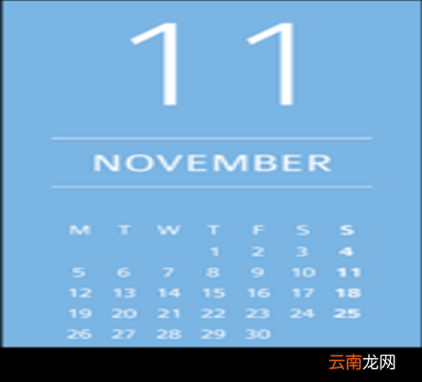 十一月十日的英文缩写