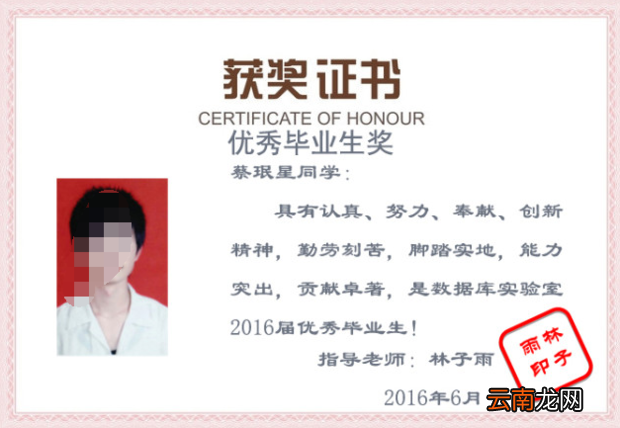 优秀毕业生申请书