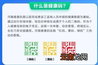 健康码红黄绿分别代表什么